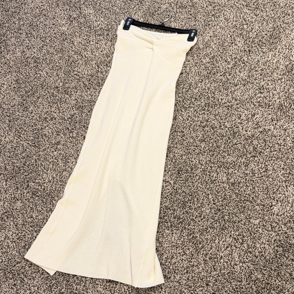 Knit midi dress